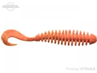 バークレイ ガルプ - パルスワーム4インチ #チャートグリーンブラックフレークオレンジ 4インチ10cm