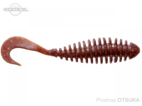 バークレイ ガルプ - パルスワーム4インチ #ルートビアゴールドレッドフレーク 4インチ10cm