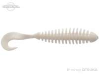 バークレイ ガルプ - パルスワーム4インチ #ホワイトグロー 4インチ10cm