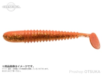 バークレイ パワーベイト - Tテール シャッド 3.7インチ #オレンジクリアゴールド 3.7インチ
