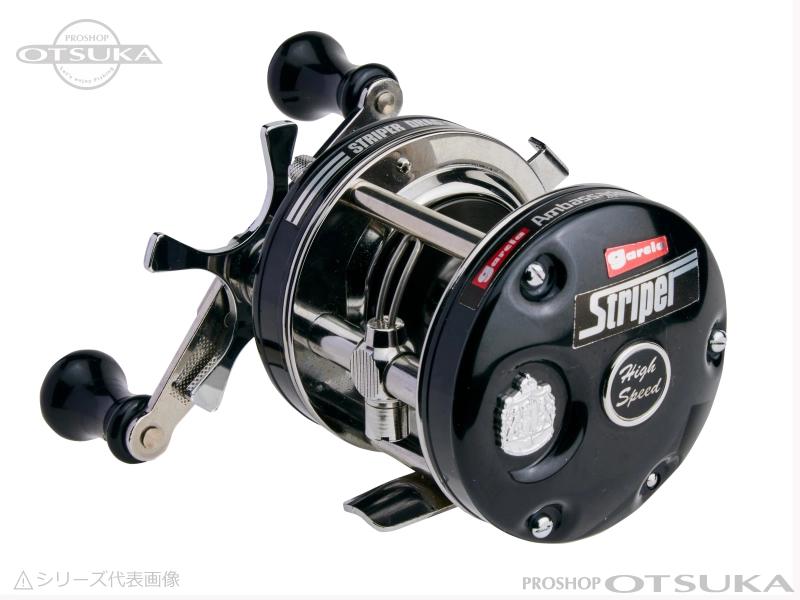 アブガルシア アンバサダー 4500ストライパーブラック（リール）の通販