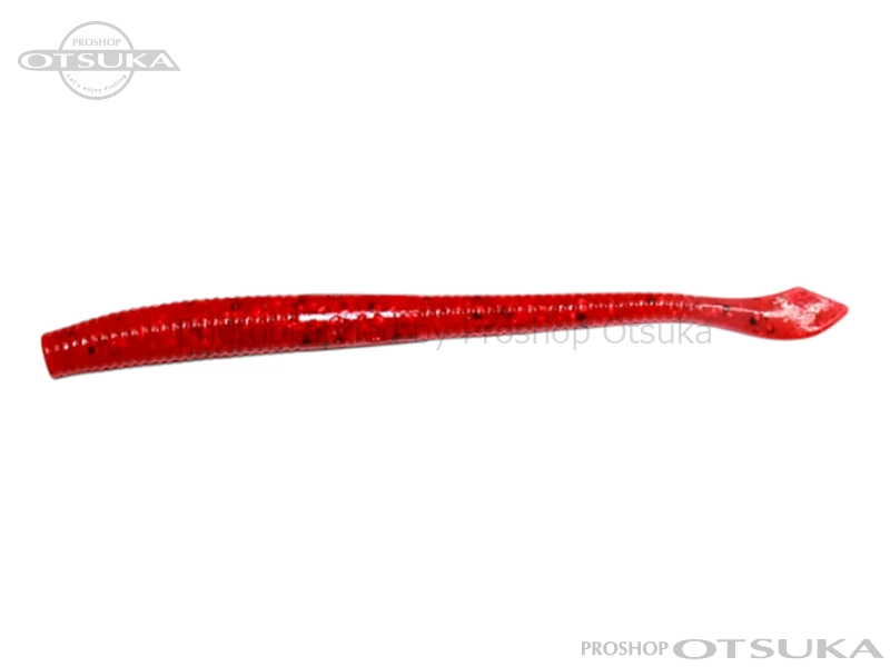 ゲーリーヤマモト 4インチ カットテールワーム 4inch #302 REDBLK RED