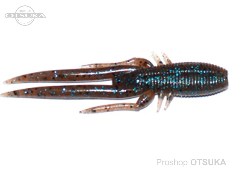 ゲーリーヤマモト シュリンプ 3インチ シュリンプ 3inch #341 ダークブラウンブルーギル