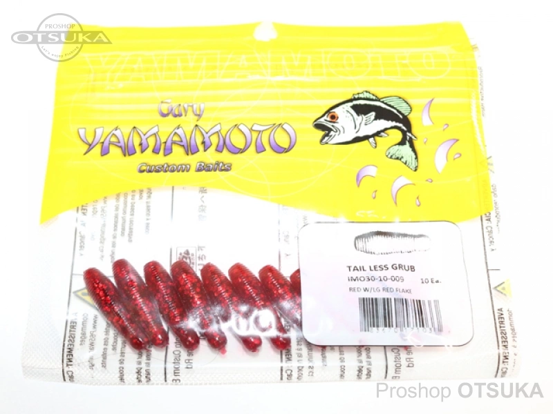 ゲーリーヤマモト イモ イモ30  #009 RED W/LG RED FLAKE