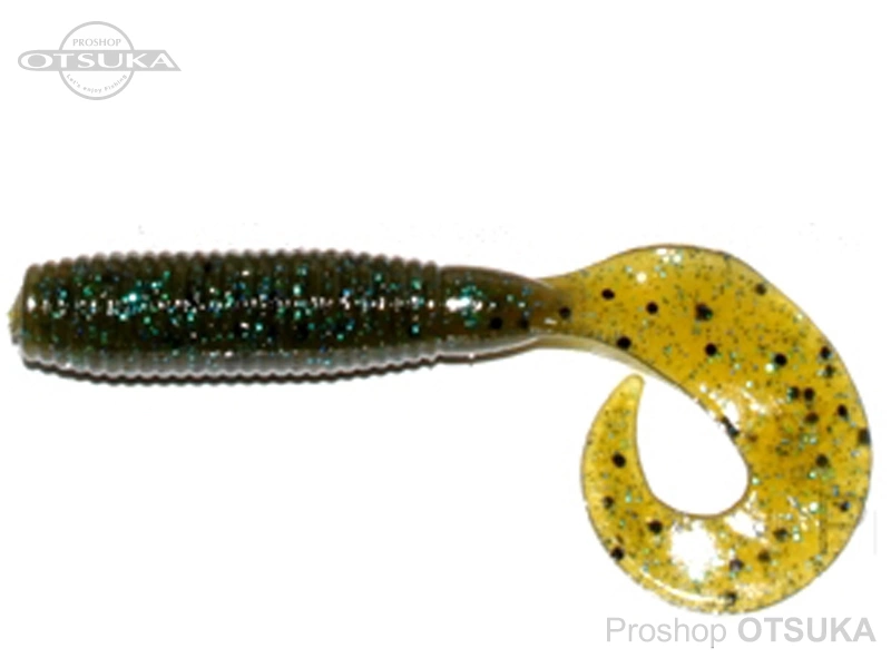 ゲーリーヤマモト グラブ 4インチ Wテールグラブ 4inch #363 グリーンパンプキン ブルーフレーク