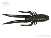 ゲーリーヤマモト シュリンプ 4インチ  #020 ブラック 4インチ