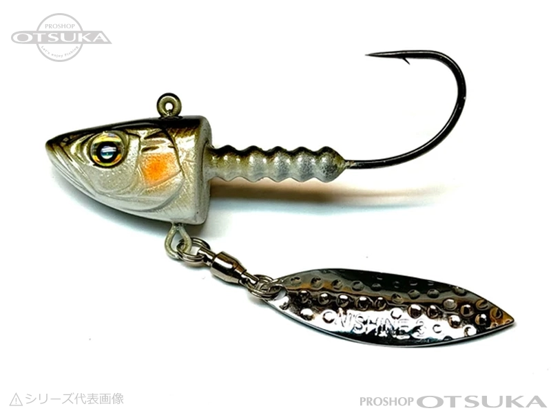 ニシネルアーワークス スメルトヘッド スメルトヘッドプラス 1.5oz フックサイズ 4/0 #スメルト