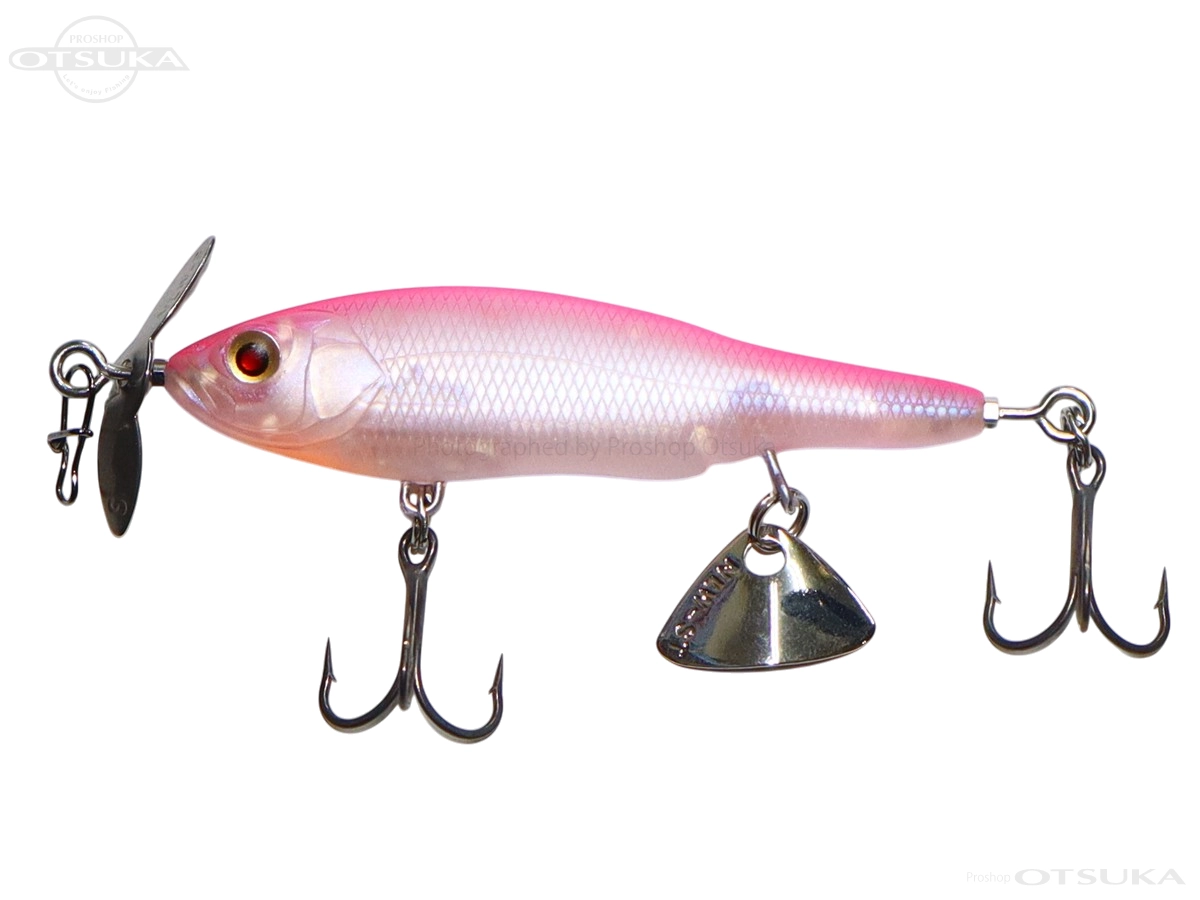 ニシネルアーワークス ベビーアビノー 70F 97mm 6.4g #ピンクバック の