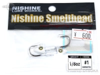 Nishine lure works smelt head - 1/8oz  White  Pearl  1/8oz   1