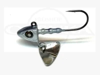 ニシネルアーワークス スメルトヘッドフィネス -  1.5g #パープルバックスメルト フック#1