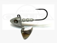 ニシネルアーワークス スメルトヘッドフィネス -  1.5g #ナチュラルジンク フック#1