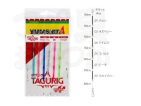 ヤマリア タグリグ - KRT 14-1 #キラッと針  6本 14cm 幹糸10号 直結 全長11.84m