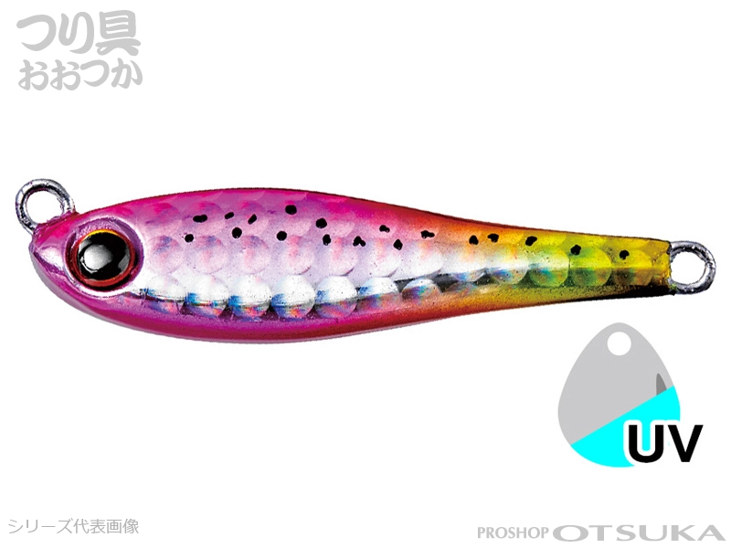 アクアウェーブ メタルマジックTG メタルマジックTG 60S 60g シングルフック #A190 UVマジハデシラス