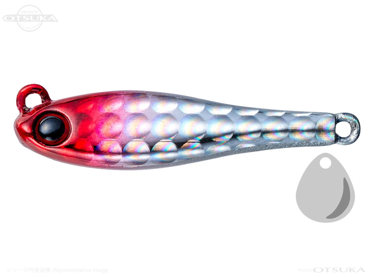 アクアウェーブ メタルマジック ショア メタルマジックミニ 14gW 14g ダブルフック #A24C ホロレッドヘッド