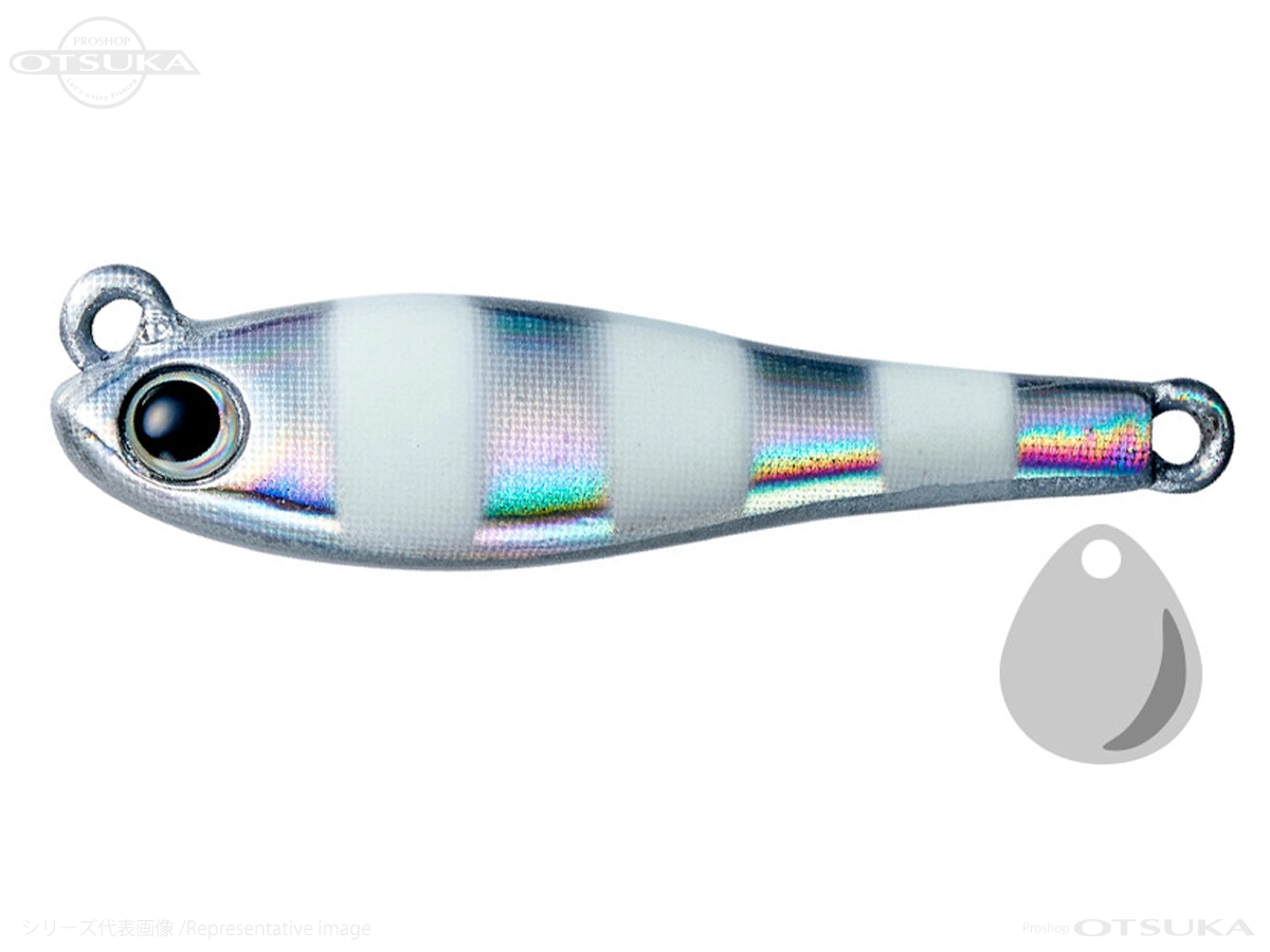 アクアウェーブ メタルマジック ショア メタルマジックミニ 14gW 14g ダブルフック #A75A ゼブラグロー