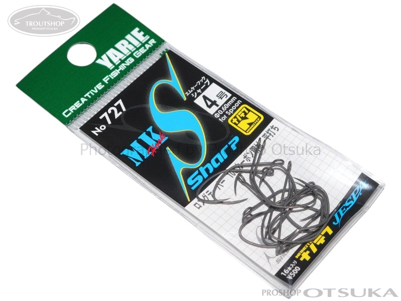 ヤリエ エムケーフックシャープ 4号 - の通販・リアルタイム在庫表示