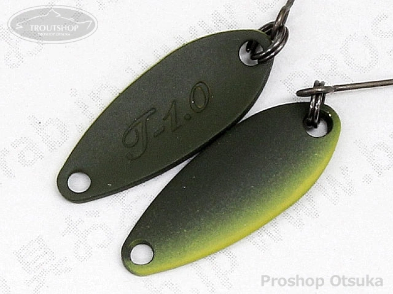 ヤリエ スプーン ティーロール 1.0g 1.0g 渋々カラー #S2 ダークオリーブ