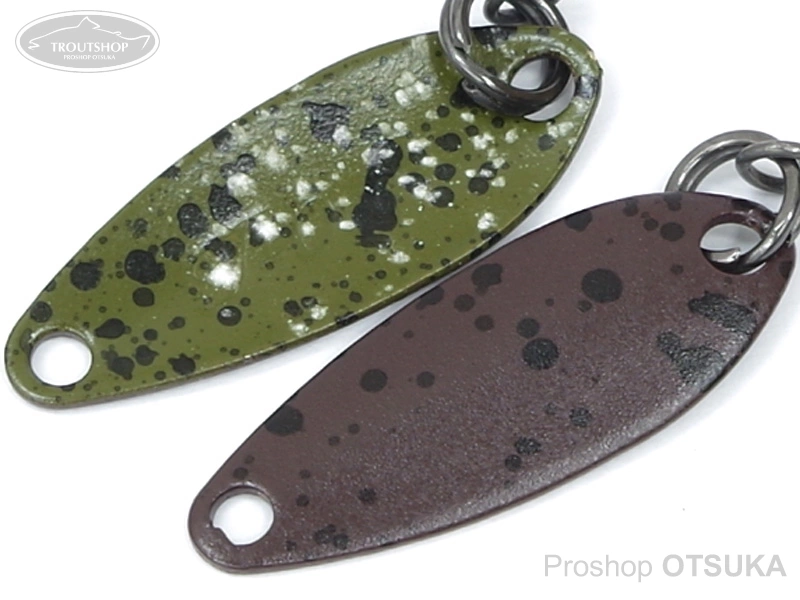 ヤリエ スプーン ティーロール 0.6g 0.6g 渋々カラー #S5 ケイムライトペレット