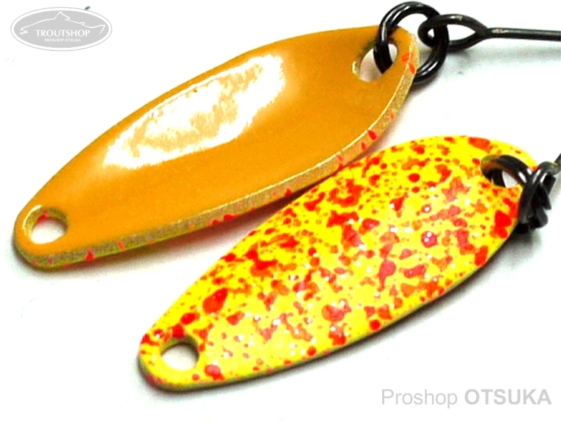 ヤリエ スプーン ティーロール 0.8g 0.8g ちょい派手カラー #H6 ダイダイスカッシュ