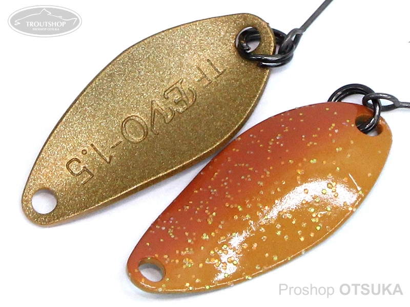 ヤリエ スプーン TフレッシュEVO 2.0g 2.0g 勝負カラー #E68 キャラメルゴールド