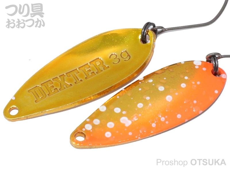 ヤリエ スプーン デクスター 2.5g 2.5g アドバンストシリーズ #ADー20 放流ファイヤー