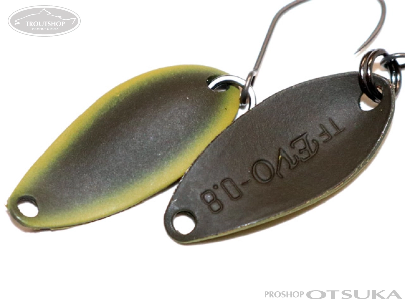 ヤリエ スプーン TフレッシュEVO 0.8g 0.8g 渋々カラー #S1 こげ茶