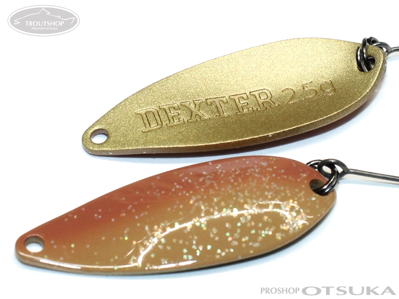 ヤリエ スプーン デクスター 2.5g 2.5g #E68 キャラメルゴールド