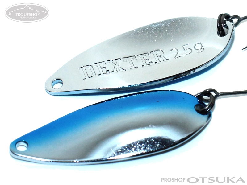 ヤリエ スプーン デクスター 2.5g 2.5g #BS-10 ブルーシルバー