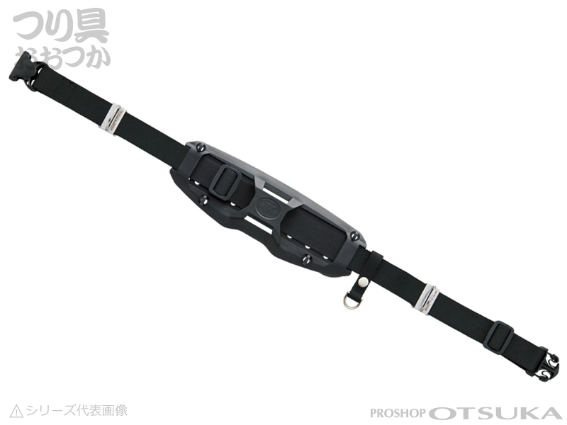 ヤマワ産業 タックルインジャパン スタンダード鮎ベルトOB 2 ウエスト 約130cmまで # ブラック