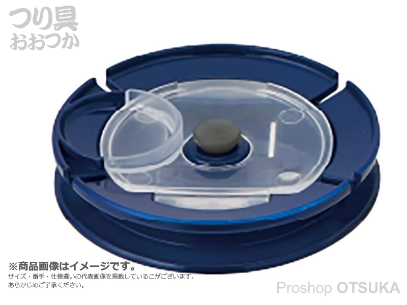 タックルインジャパン フラットサークル仕掛巻 10 1巻き　10cm # ブルー