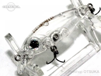 スミス ガンシップ - 45SS 01 クリアー 45mm 4.3g スローシンキング