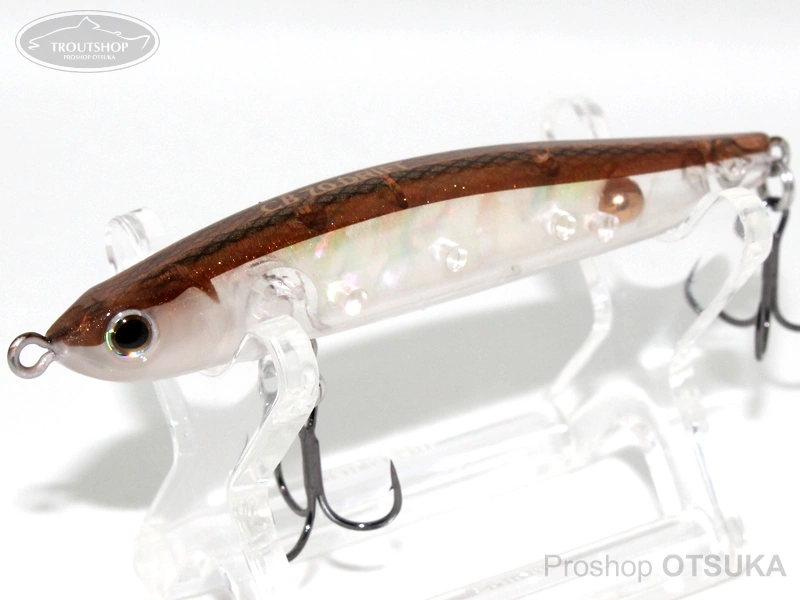 スミス CB70ドリフト シェル 70mm 4.5g フローティング #03 ワカサギグロー