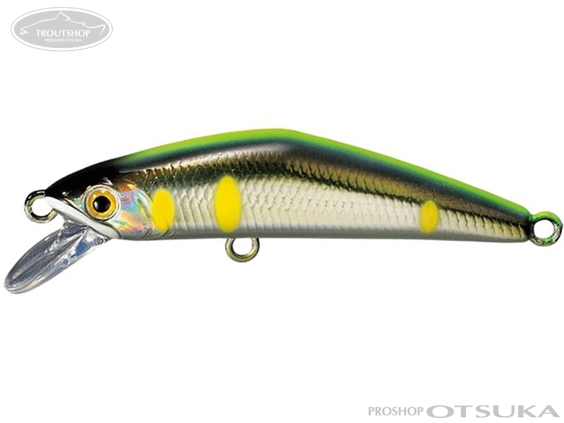 スミス D-コンパクト38 38mm 2.5g シンキング #16 チャートバックアユ