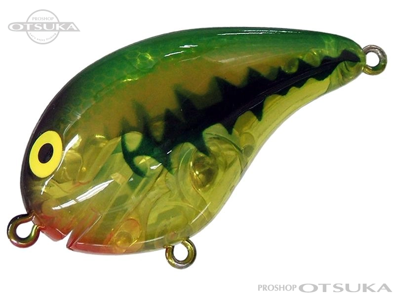 ボーマー スクエアA スクエアA B04 4.1cm 7.0g フローティング #SSA10 チャートフラッシュグリーンバイビーバス