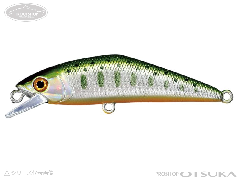 スミス D-コンタクト 63 63mm 7g シンキング / #51 グリーンヤマメ の
