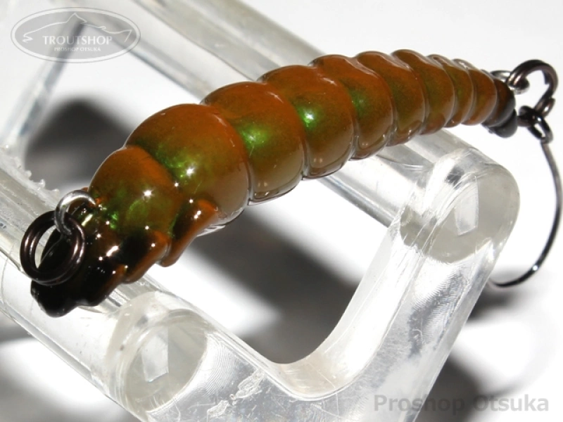 ジャクソン くろかわ虫 くろかわ虫ノーマル 2.7g　3.5cm #BRO ブラウン