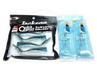 ジャクソン クイックシャッド -  3.5+ヘッド28g #IPB/MNI インパクトブルー/まんまイワシ 21g