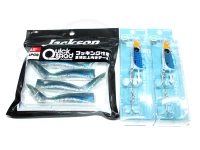ジャクソン クイックシャッド -  3.5+ヘッド28g #IPB/MNI インパクトブルー/まんまイワシ 28g