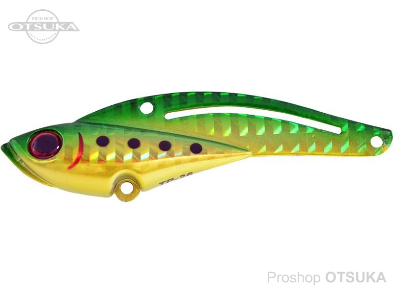ジャクソン テッパンバイブ 20 63mm 20g / #GGR ゴールドグリーン の