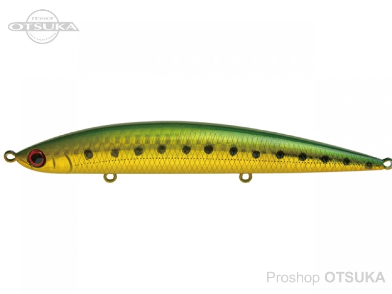 ジャクソン アスリート アスリート12SSP 120mm　33g　フックサイズ#4 ゴールドグリーン