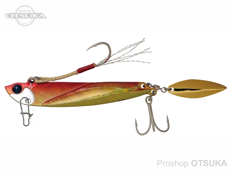 ジャクソン 飛びすぎダニエル 飛び過ぎダニエルブレード 80mm 30g　 #GRC アカキン