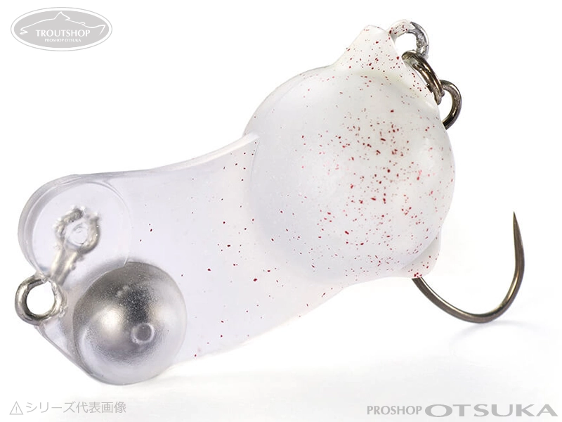 ジャクソン バブルマジック バブルマジック シズミ 25mm 2g シンキング #GWHT グローホワイト