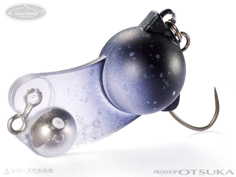 ジャクソン バブルマジック バブルマジック シズミ 25mm 2g シンキング #BLKG ブラックG