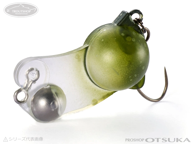 ジャクソン バブルマジック バブルマジック シズミ 25mm 2g シンキング #OLVG オリーブG