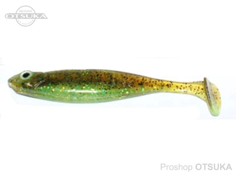 メガバス バイオス ミネラル ハゼドンシャッド3インチ 3インチ  #09 グリーンパンプキンチャート