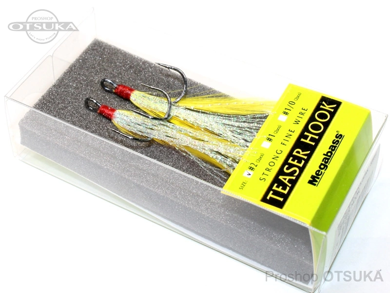 メガバス フェザーフック ティーザーフック #2 #チャート