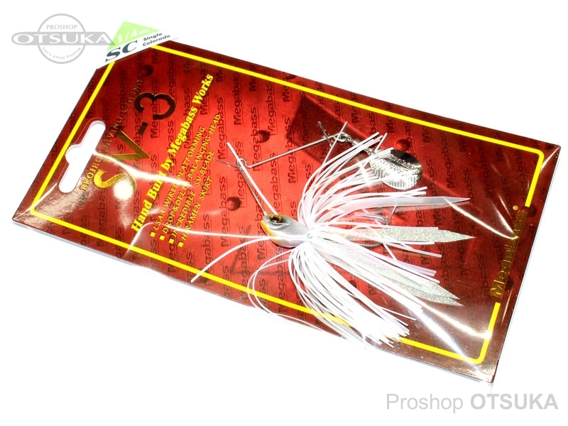 メガバス SV-3 SV-3 1/4oz 1/4oz SC #パールシャッド