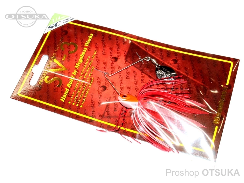 メガバス SV-3 SV-3 1/4oz 1/4oz SC #ファイヤーレッド