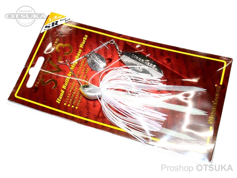 メガバス SV-3 SV-3 3/8oz 3/8oz SR #パールシャッド