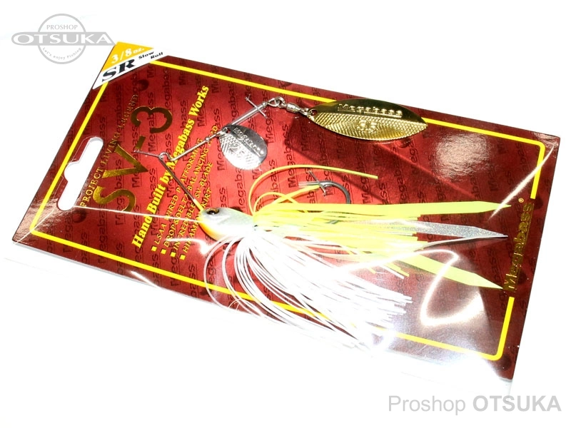 メガバス SV-3 SV-3 3/8oz 3/8oz SR #ホワイトチャート